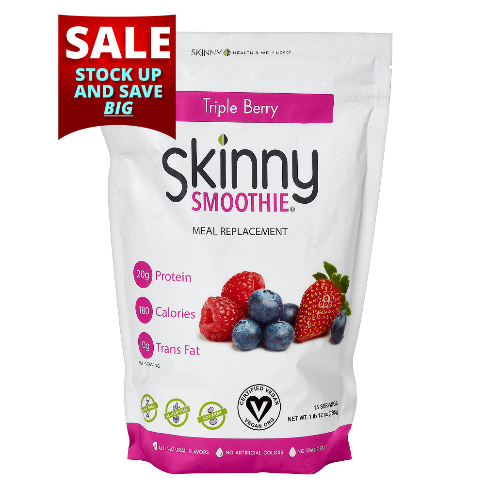 Seasonal Sale - Skinny Smoothie® Berry Meal Replacement – 15 Serving Size - Limited Quantity